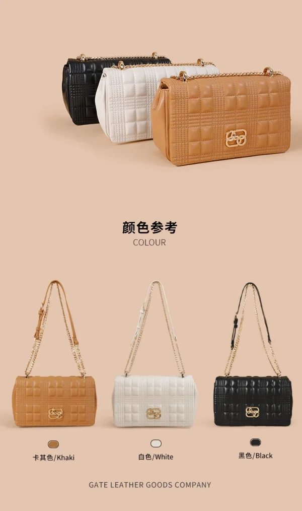 2023 New chain advanced sense commuting niche design underarm bag and shoulder bag and crossbody bags for women - Image 24