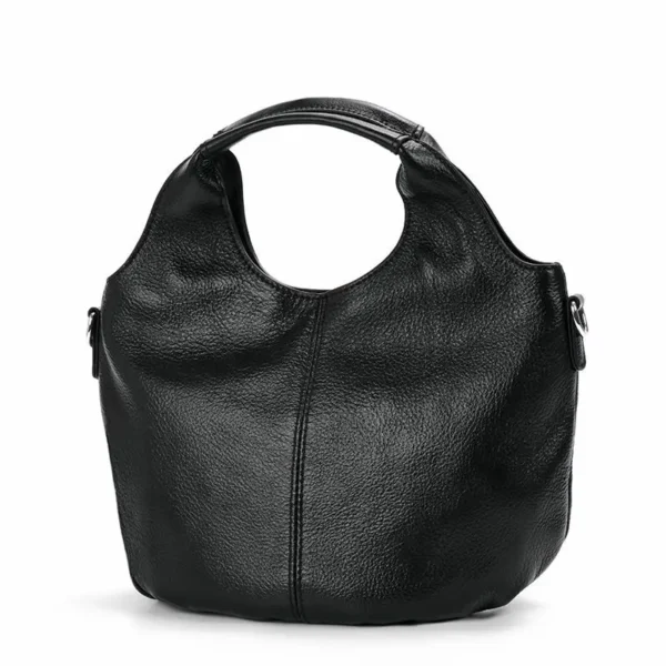 European And American Fashion Women's Bag New High Quality Leather Large Capacity Handbag Simple And Versatile Bucket Bag Women - Image 7