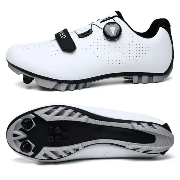 2023 New Road Bicycle Shoes Men Cycling Sneaker Mtb Clits Route Cleat Dirt Bike Speed Flat Sports Racing Women Spd Pedal Shoes - Image 10