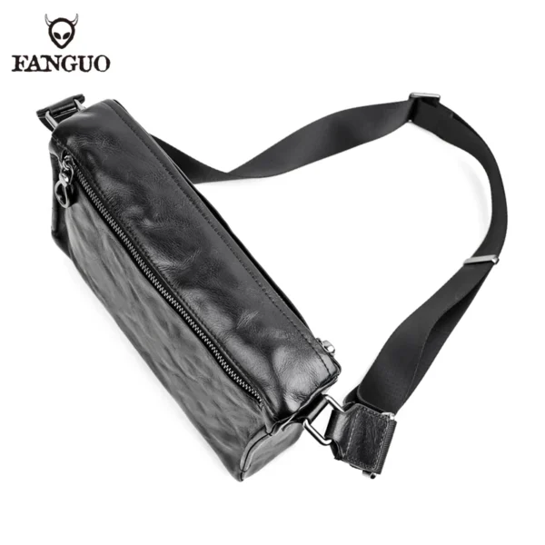 2022 New Crossbody Bag Genuine Leather Shoulder Bag Handbag For Men Women Chest Bag Large Capacity Weekender Travel Bag Tote - Image 5