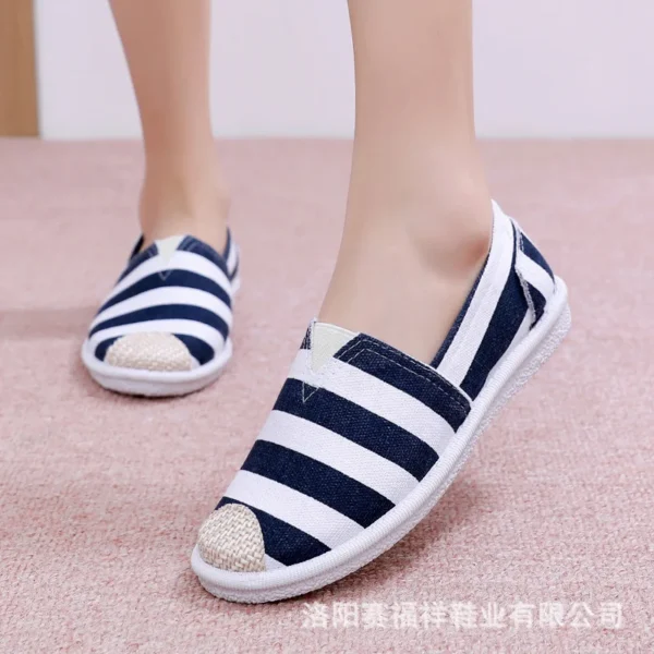 2023 Shoes Women's Summer Mesh Breathable Flat Shoes Ladies Comfort Light Sneaker Socks Women Slip on Loafers Zapatillas Muje - Image 7