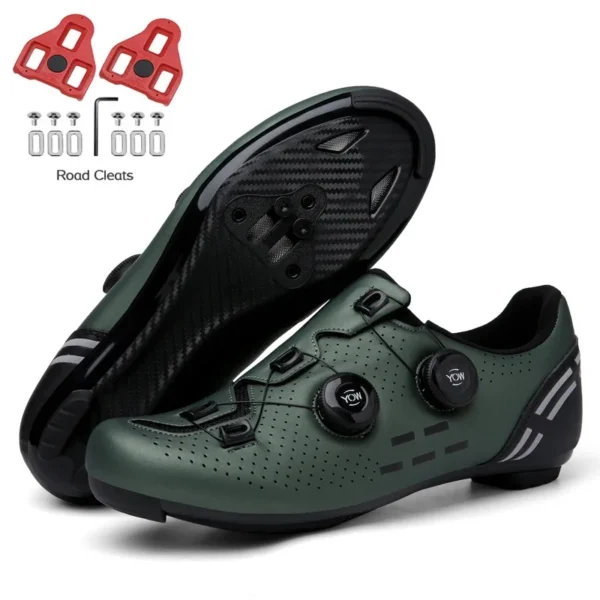 2023 Cycling Sneaker Mtb with Cleats Men Carbon Sports Speed Bike Shoes Women Mountain Racing Flat SPD Road Cycling Footwear - Image 21