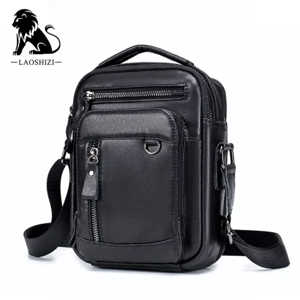 Brand 100% Genuine Leather Men's Shoulder Bags Messenger Bag for Men Crossbody Bags new Small Man Designer Handbag Bolso Male - Image 7