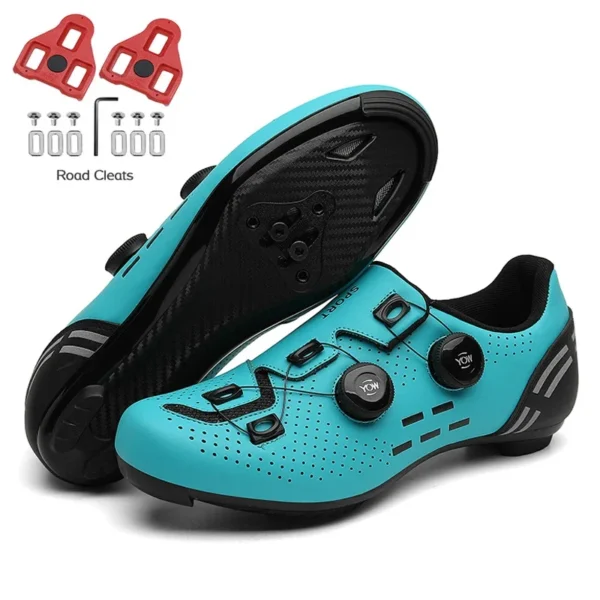 2023 Cycling Sneaker Mtb with Cleats Men Carbon Sports Speed Bike Shoes Women Mountain Racing Flat SPD Road Cycling Footwear - Image 23