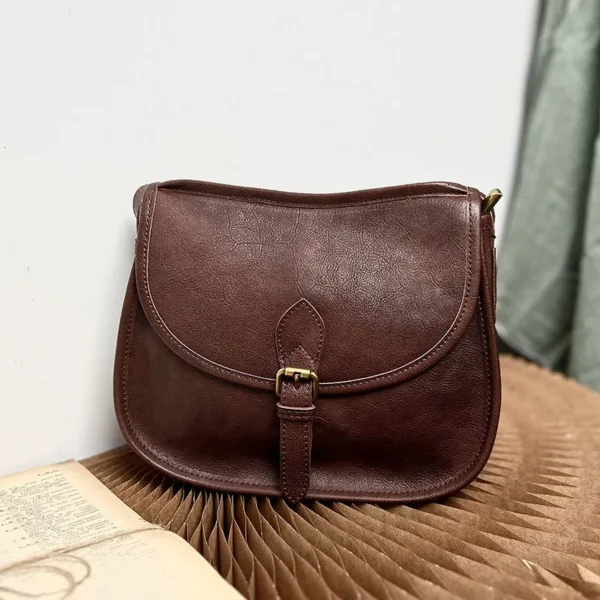 2024 New Women Head Cowhide Leather Purses And Handbags - Image 4