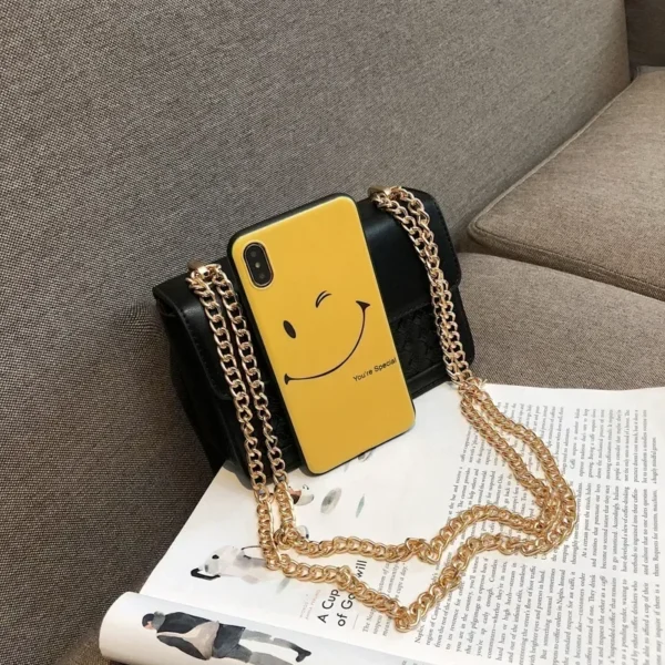 2020 Fashion leisure lexury pig nose lock  Women Small square bag shoulder diagonal women's designer Lingge Handbags Chains bags - Image 3