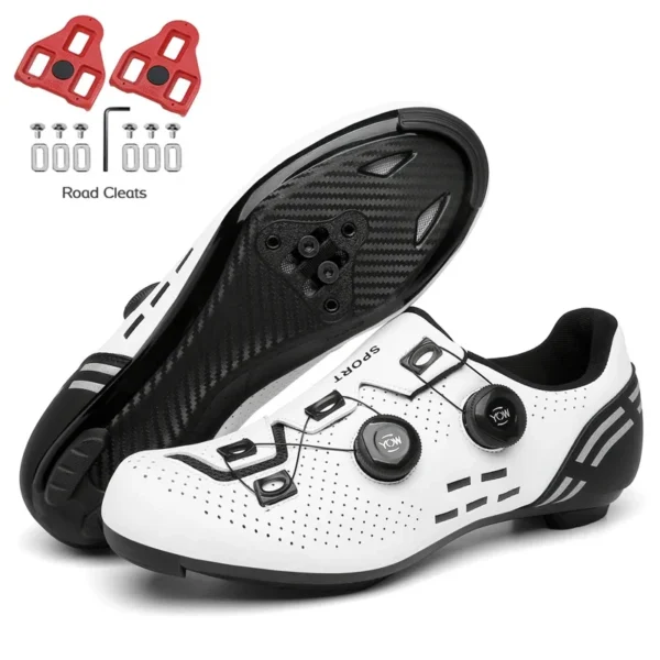 2023 Cycling Sneaker Mtb with Cleats Men Carbon Sports Speed Bike Shoes Women Mountain Racing Flat SPD Road Cycling Footwear - Image 16