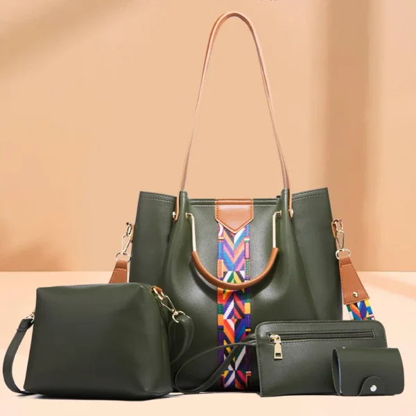 Bag Women 2022 Spring New Women's Bag Wholesale Pu Hand Bag Retro Trend Women's Bag Portable Bag Mother Bag