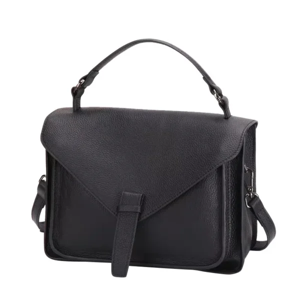 Women Shoulder Bag Vintage Crossbody Messenger for Female Tote Bag Lady Cowhide Genuine Leather Handbag Briefcase 2023 New - Image 13