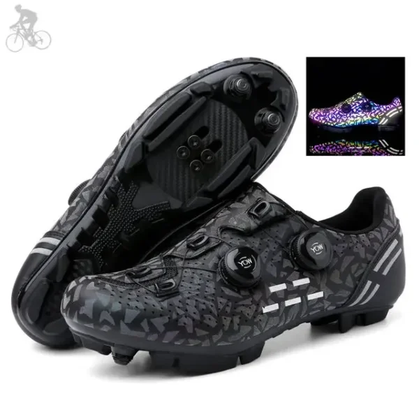 2023 Cycling Sneaker Mtb with Cleats Men Carbon Sports Speed Bike Shoes Women Mountain Racing Flat SPD Road Cycling Footwear - Image 20