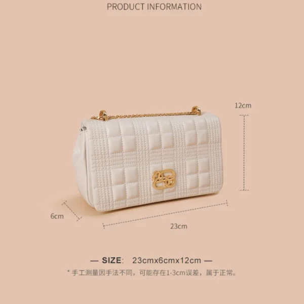 2023 New chain advanced sense commuting niche design underarm bag and shoulder bag and crossbody bags for women - Image 10