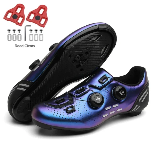 2023 Cycling Sneaker Mtb with Cleats Men Carbon Sports Speed Bike Shoes Women Mountain Racing Flat SPD Road Cycling Footwear - Image 24