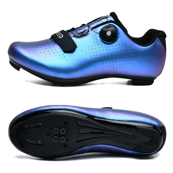 2023 New Road Bicycle Shoes Men Cycling Sneaker Mtb Clits Route Cleat Dirt Bike Speed Flat Sports Racing Women Spd Pedal Shoes - Image 21