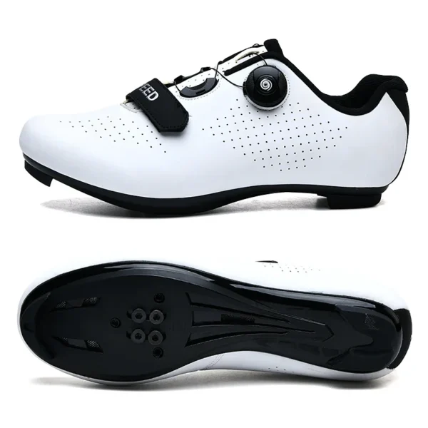 2023 New Road Bicycle Shoes Men Cycling Sneaker Mtb Clits Route Cleat Dirt Bike Speed Flat Sports Racing Women Spd Pedal Shoes - Image 7