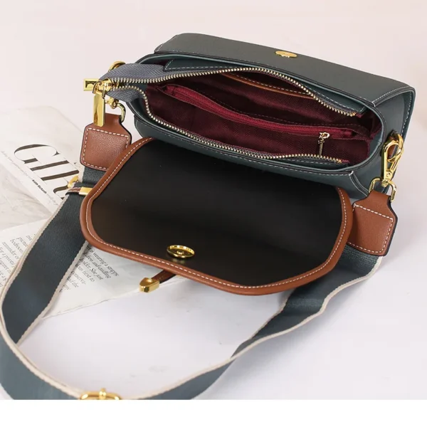 Women's Cowhide Shoulder Bag Crossbody Handbag True Leather Top Layer Chain Highquality Versatile Underarm Retro Fashion Y2k - Image 5