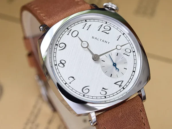 Baltany 1921 Classic 38MM Men's VD78 Quartz Watch Luxury Sapphire Stainless Steel Retro Leather Waterproof 5Bar Watch reloj homb - Image 17