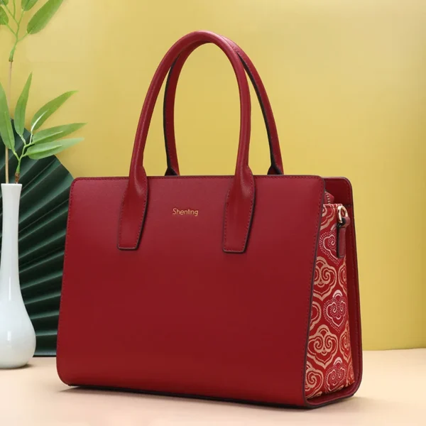 2023 New Women Elegant Handbag Female National China-Chic Element Bag Embroidery Cross-body Messenger For Mothers Shoulder Bag - Image 9