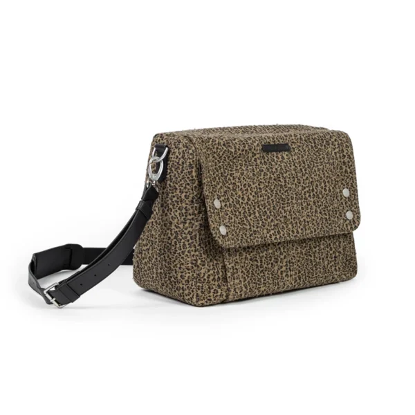 European And American Retro Leopard Print Frosted Suede Square Shoulder Bag Fashionable And Personalized Crossbody Messenger Bag - Image 3