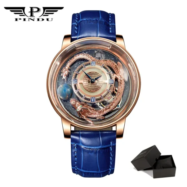 2022 New Fashion Quartz Wristwatches PINDU Mens For Watches Jacob&Co Astronomia Solar Watch Basel World Watch and Jewellery Show - Image 8