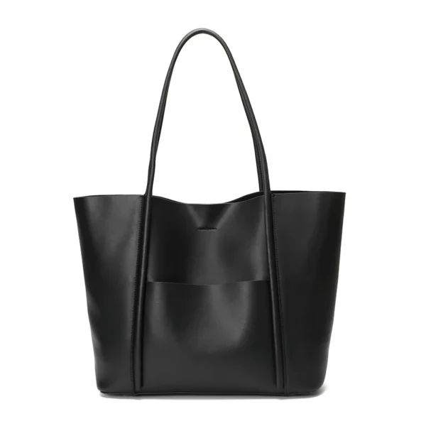 2023 New Genuine Leather Tote Bag Summer Handbag Commuter Large Capacity Shoulder Bag for Women - Image 6