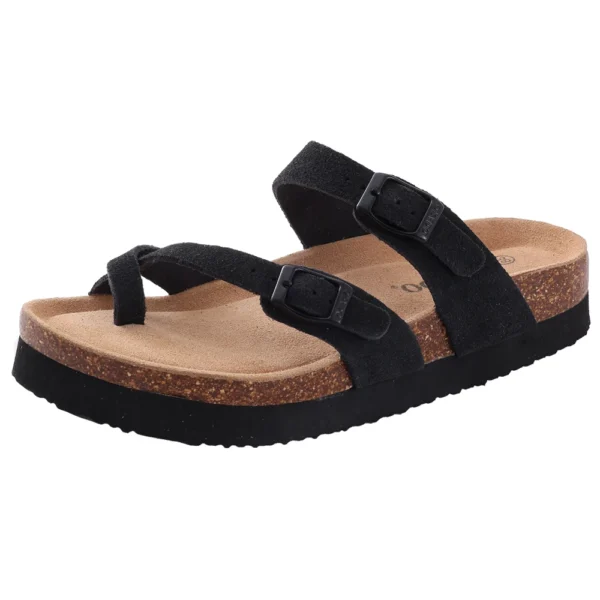 Comwarm Fashion Women's Suede Mules Slippers Men Clogs Cork Insole Sandals With Arch Support Outdoor Beach Slides Home Shoes - Image 13