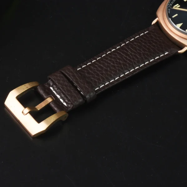 44mm Simple Fashion Bronze Quartz Watch Luminous Sapphire Glass Mirror Waterproof Diver Sports Quartz Watches for Men Hot Gifts - Image 23