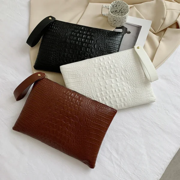 clutch bag for women 2024 trend new popular casual celebrity versatile square high sense pocket envelope small - Image 4