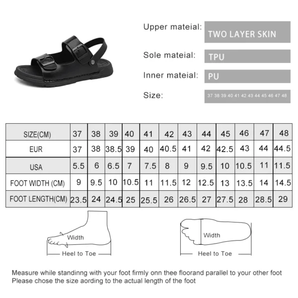 AIYUQI Sandals Men Outwear 2023 Summer New Genuine Leather Men's Sandals Driving Dual-use Beach Shoes Men - Image 6