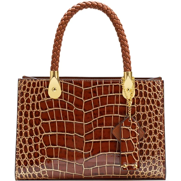 Crocodile Pattern Leather Women Handbags Design Lady Small Square Shoulder Messenger Bag Mom Luxury Fashion Crossbody Bags 2023 - Image 5