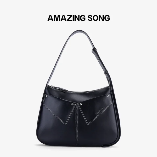 Amazing Song Collar bag L Shoulder Bag - Image 8