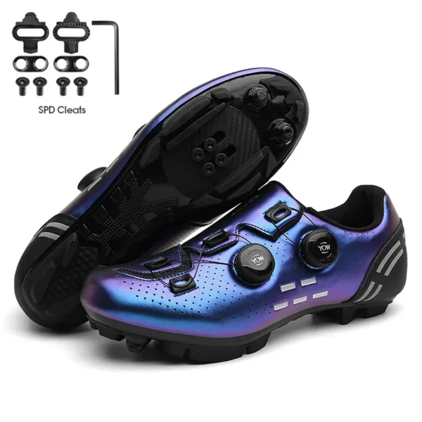 2023 Cycling Sneaker Mtb with Cleats Men Carbon Sports Speed Bike Shoes Women Mountain Racing Flat SPD Road Cycling Footwear - Image 10