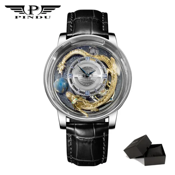 2022 New Fashion Quartz Wristwatches PINDU Mens For Watches Jacob&Co Astronomia Solar Watch Basel World Watch and Jewellery Show - Image 9