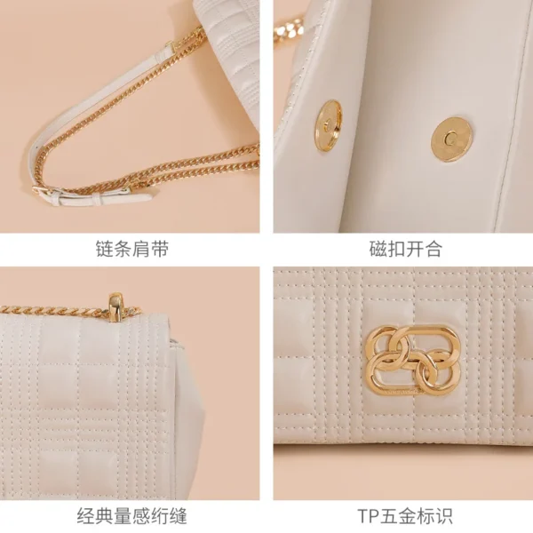 2023 New chain advanced sense commuting niche design underarm bag and shoulder bag and crossbody bags for women - Image 5