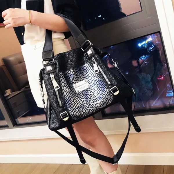 Fashionable And Popular Printed Women's Handbag 2023 New High Grade High Capacity Versatile One Shoulder Crossbody Bag For Women - Image 4