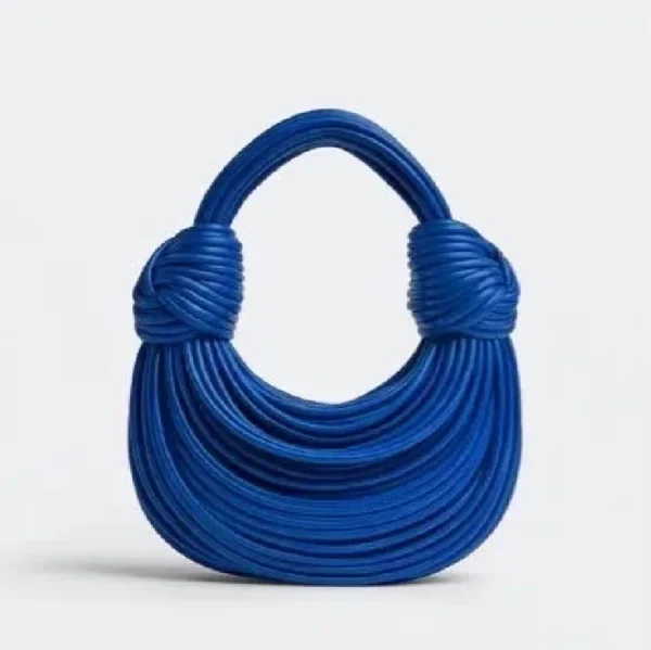 Bag For Women Handbags New In 2024 Trends Luxury Designer Brand Bags Handwoven Noodle Rope Knotted Pulled Bread - Image 7