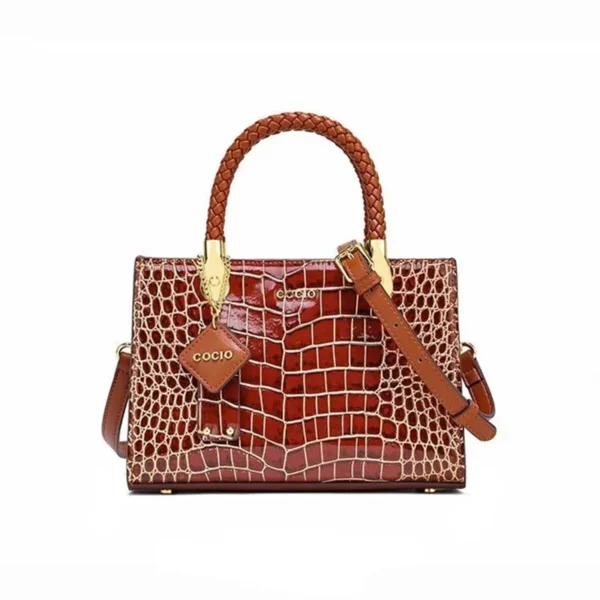 Crocodile Pattern Leather Women Handbags Design Lady Small Square Shoulder Messenger Bag Mom Luxury Fashion Crossbody Bags 2023 - Image 7