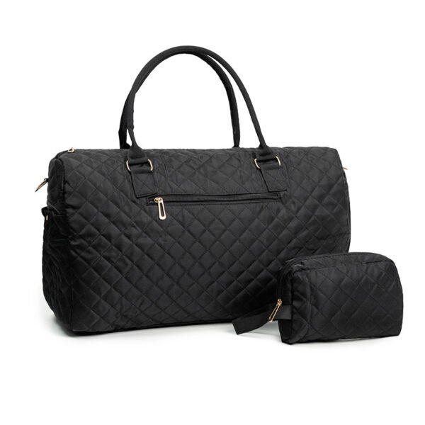 Women's Quilted Travel Baggage Carousel Wash Bag - Image 8