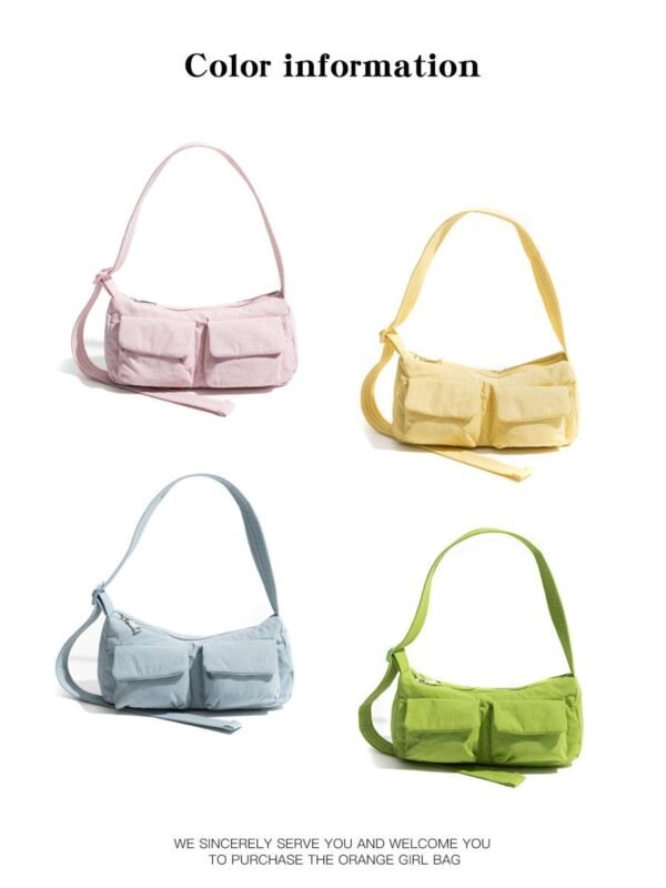 Women's Large-capacity Multi-bag Vintage Nylon Bag - Image 10