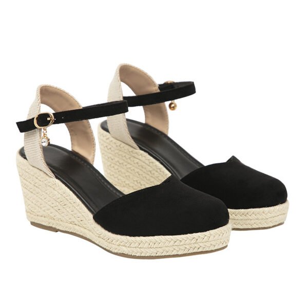 Women's Wedge Casual Roman High Heel Sandals - Image 5