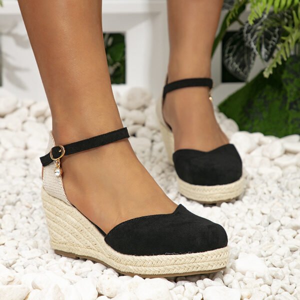 Women's Wedge Casual Roman High Heel Sandals - Image 2