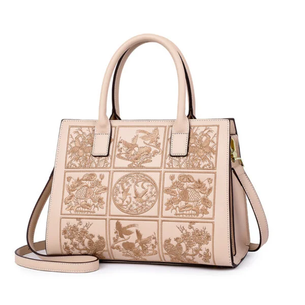 Women's Retro Bags Embroidered Shoulder Crossbody Handbag - Image 5